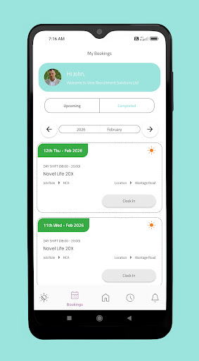 Vine Recruitment App ekran görüntüsü