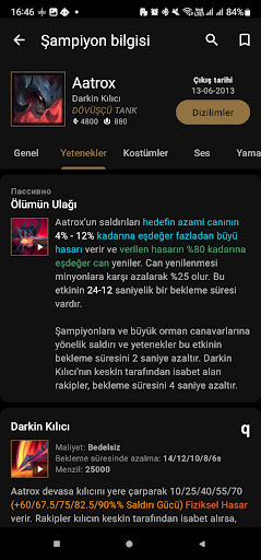LoL & Wild Rift Pro Dizilimler ekran görüntüsü