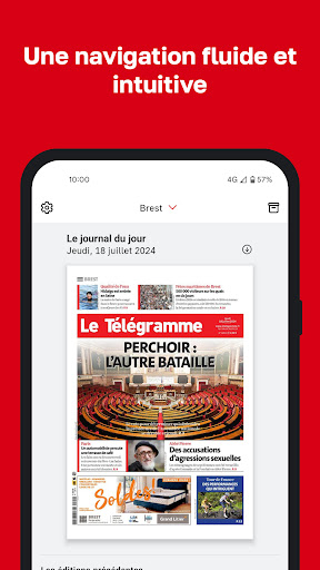 Le Télégramme - Journal ekran görüntüsü