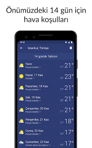 Clime: Hava Durumu ve Radarı ekran görüntüsü