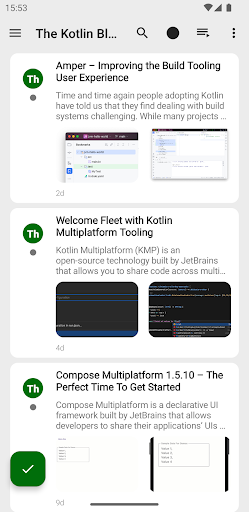 FeedMe (RSS Reader | Podcast) ekran görüntüsü