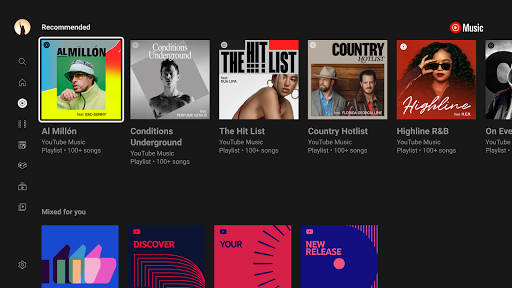 YouTube Music ekran görüntüsü