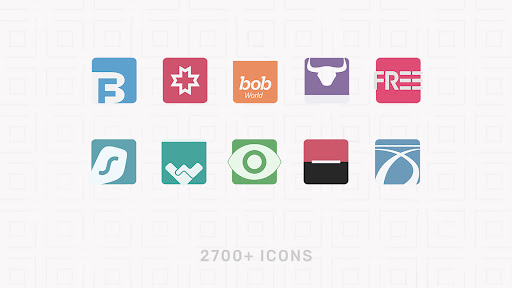 Squared - Square Icon Pack ekran görüntüsü