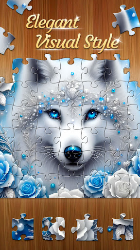 Sparkle Jigsaw Puzzle Games ekran görüntüsü