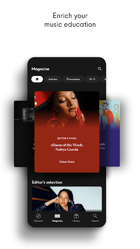Qobuz: Music & Editorial ekran görüntüsü