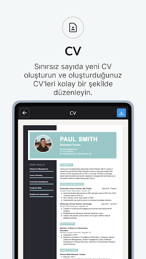 CVwizard: CV Hazırlama AI ekran görüntüsü