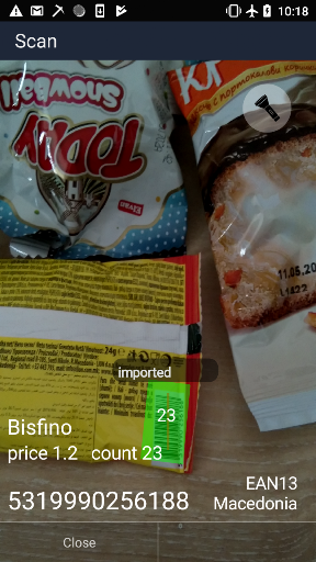 Barkod Envanter Yönetimi ekran görüntüsü