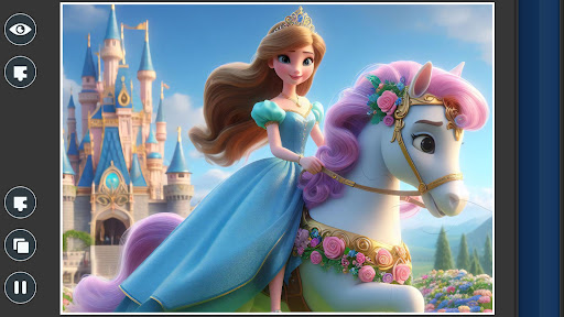 Jigsaw Puzzles: Princess Saga ekran görüntüsü