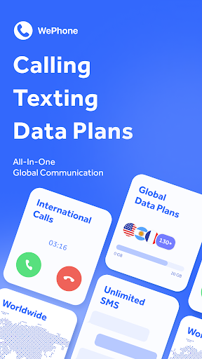 WePhone: WiFi Phone Call &Text ekran görüntüsü