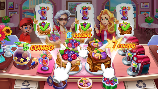 Yemek Oyunu : Cooking town ekran görüntüsü