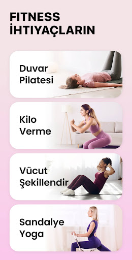 Kadın Egzersizi - Spor Yapma ekran görüntüsü