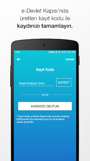 e-Devlet Anahtar ekran görüntüsü