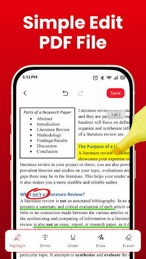 PDF Reader & Document Scanner ekran görüntüsü