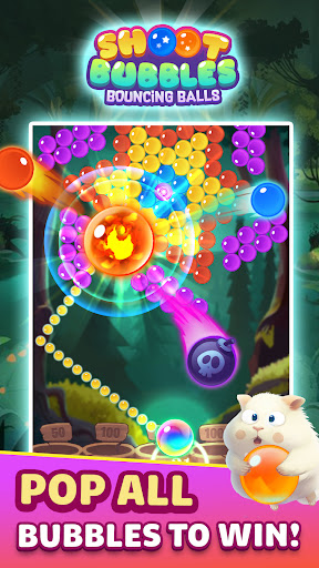 Shoot Bubbles: Bouncing Balls ekran görüntüsü