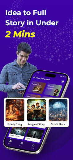 AI Story Writer-Write Stories ekran görüntüsü
