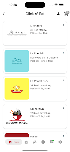 Click N' Eat Haiti ekran görüntüsü