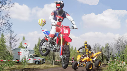 Bike race bikes driving trials ekran görüntüsü