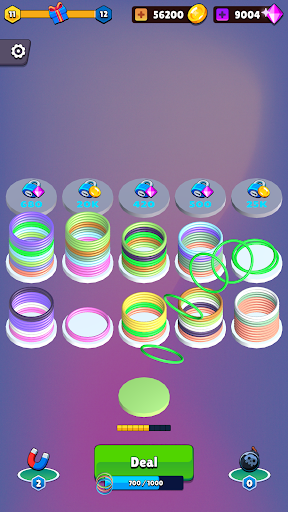 Slinky Ring Color Sort ekran görüntüsü