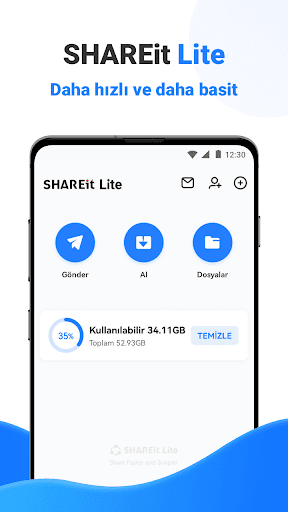 SHAREit Lite - Dosya Paylaşımı ekran görüntüsü