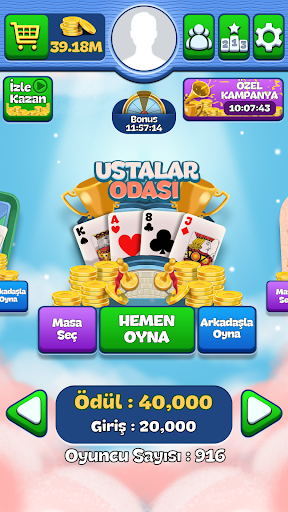 Pişti Master - Gerçek İnsanlar ekran görüntüsü
