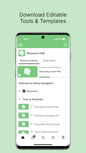 The Safety Navigator Hub ekran görüntüsü