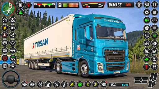 Euro Truck Driving Truck Sim ekran görüntüsü