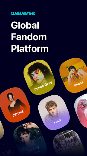 Weverse: Connect with Artists ekran görüntüsü