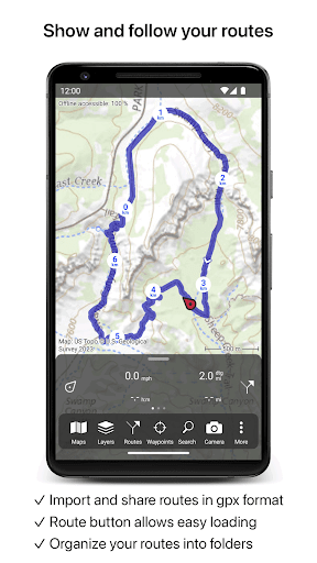 Topo GPS ekran görüntüsü
