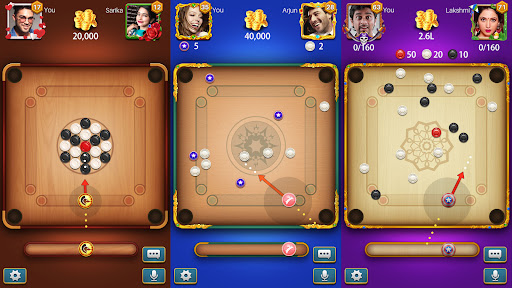 Carrom Meta-Board Disc Game ekran görüntüsü