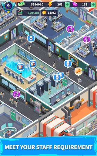 Idle Survivor Space Odyssey ekran görüntüsü