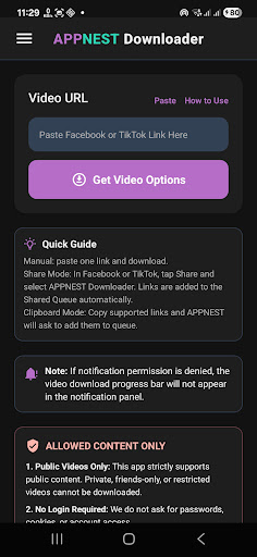 APPNEST Downloader ekran görüntüsü