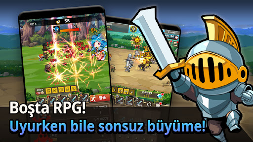 Rush Knights : Idle RPG ekran görüntüsü