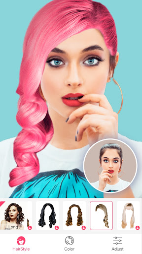 Hairstyle Changer - HairStyle ekran görüntüsü