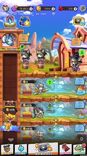 Idle Goddess Angels: Waifu RPG ekran görüntüsü