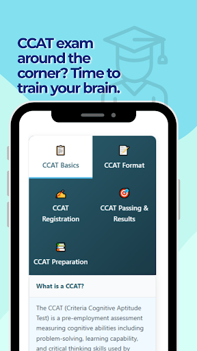 CCAT Practice Test ekran görüntüsü