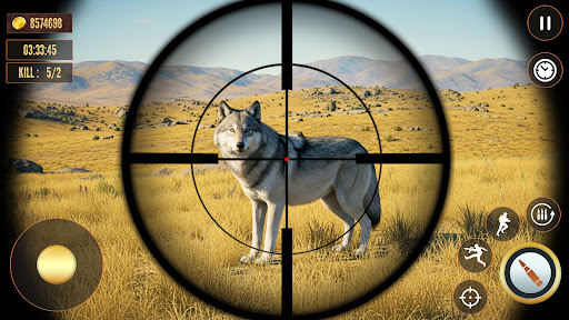 Wild Animal Sniper Shooting 3D ekran görüntüsü