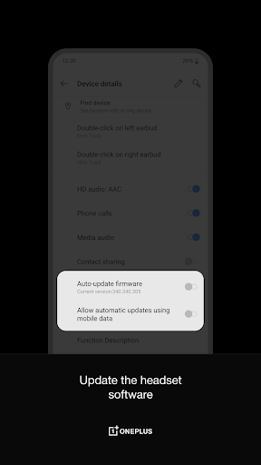OnePlus Buds ekran görüntüsü