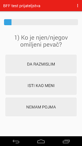 Test Prijateljstva - BFF Test ekran görüntüsü