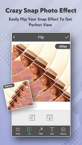 Crazy Snap Photo Effect : Mirr ekran görüntüsü