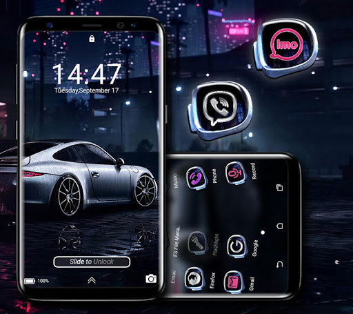 Sports Car Launcher Theme ekran görüntüsü