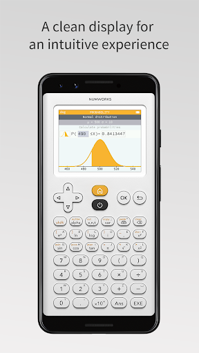NumWorks Graphing Calculator ekran görüntüsü