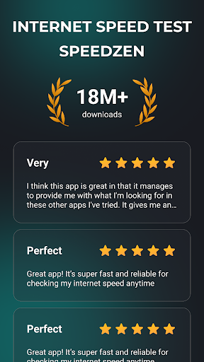 Speed Test 5G, Wifi - SpeedZen ekran görüntüsü