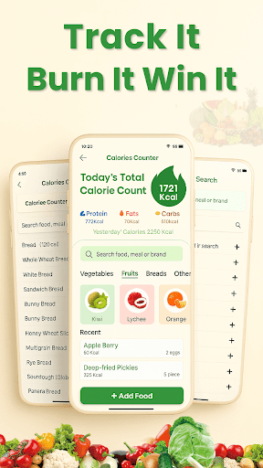 Calorie Counter: Food Tracker ekran görüntüsü