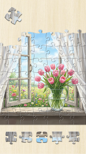 Slow Living Jigsaw Puzzle game ekran görüntüsü