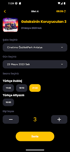 Cinetime ekran görüntüsü