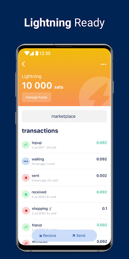 BlueWallet Bitcoin Wallet ekran görüntüsü