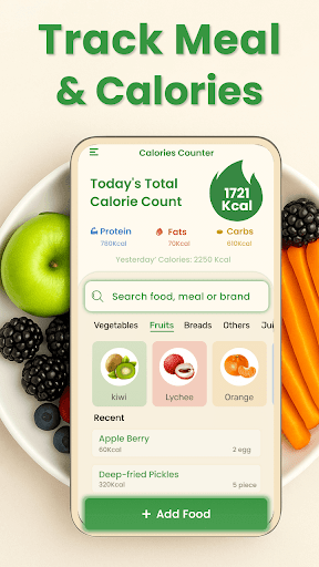 Calorie Counter: Food Tracker ekran görüntüsü