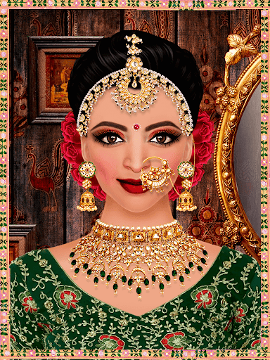 Indian Bride DressUp Makeup ekran görüntüsü