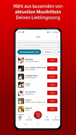 Vodafone MyTone ekran görüntüsü