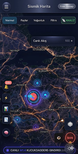 Deprem Risk Haritası Pro ekran görüntüsü